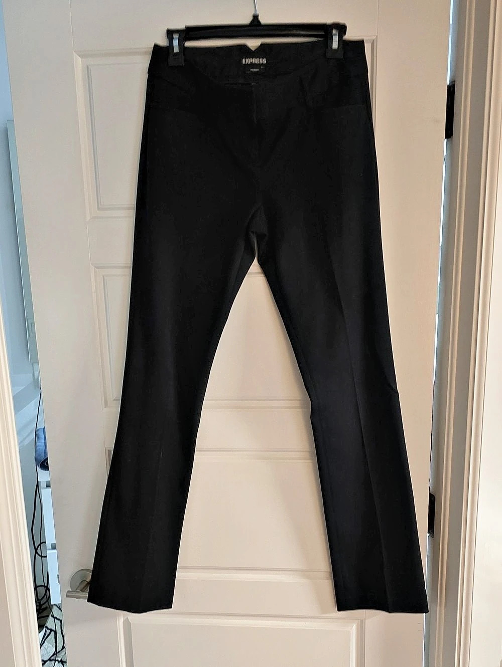 Express Black Columnist Bootleg Pants 2R